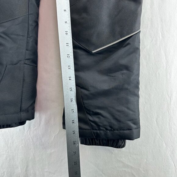 Swiss Tech Snow Bib Overalls Kids S Insulated Water Repellent Adjustable Black - Picture 10 of 12